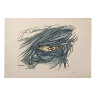 Giacomo Porzano, Arab, 1974, Etching For Sale