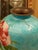 Japanese Style Celestial Blue Cloisonne Enamel Vase For Sale - Image 5 of 8