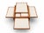 Mid-Century Modern Hexa Modular Table attributed to Bernard Vuarnesson for Bellato, 1980s For Sale - Image 6 of 9