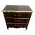 Bedroom Nightstand Chest Cherry Black Painted Vintage For Sale