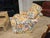 Baker Furniture Company Baker Furniture Floral Print Swivel Chairs For Sale - Image 4 of 15