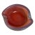 Heavy Murano Italian Pink and White Opaline Art Glass Sommerso Vide-Poche Attributed to Gino Cenedese For Sale