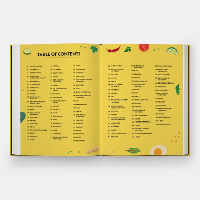 A World of Flavor a Celebration of Food and Recipes From Around the Globe For Sale - Image 4 of 10