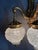 1980s French Louis XVI Gold Bronze Crystal Wall Lamps / Sconces - Pair For Sale - Image 4 of 18