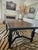 Early 20 Th Century Stored Leaf Dinning Table. Expands to 105" Mahogany With Two Leafs' For Sale - Image 9 of 9