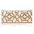 Schumacher Zanzibar Trellis Tape in Camel For Sale