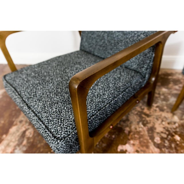 1960s Large Mid-Century Armchair in Black, 1960s For Sale - Image 5 of 15