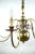 Flemish Brass 8-Armed Chandelier For Sale - Image 3 of 9