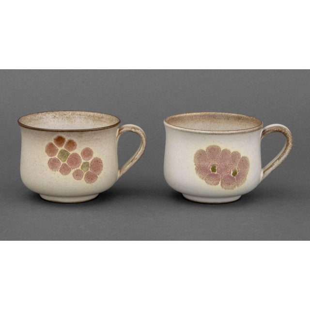 Ceramic Denby Floral Pottery Partial Dinner Service Set, 17 Pieces For Sale - Image 7 of 17
