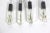 Mid Century Lucite & Steel Chrome Bar Tool Set With Pearls Seaweed and Shells - 4 Pieces For Sale - Image 6 of 8