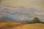 Paper Countryside Barn at Dusk Below Mt. Tamalpais - Original Oil Pastel on Paper by Grace Anna Pfister For Sale - Image 7 of 8