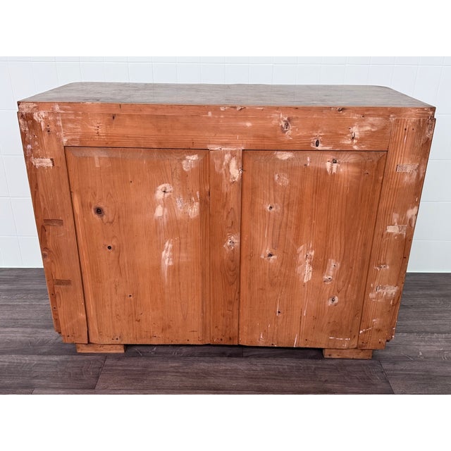 Vintage Italian Chest of Drawers in Burl Wood, 1930s For Sale - Image 14 of 17
