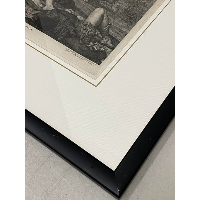 Carlo Lasinio "Ermina and the Wounded Tancredi" Original Etching C.1820 For Sale In San Francisco - Image 6 of 13