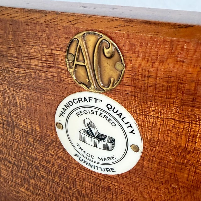 Figured Walnut Sideboard by Alfred Cox, 1960s For Sale - Image 14 of 16