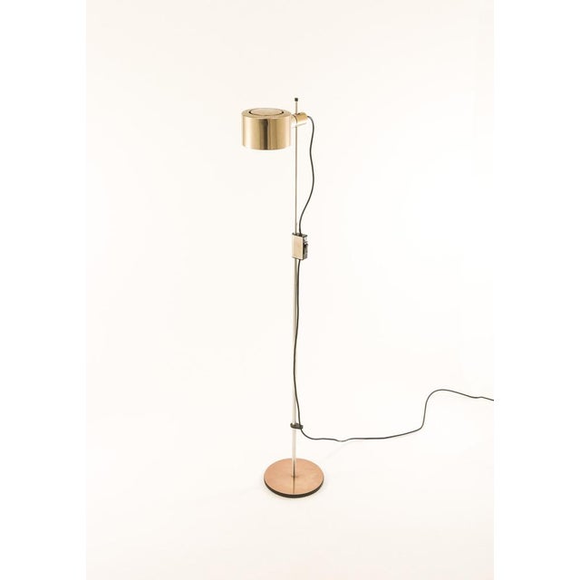 Vintage Copper-Plated Floor Lamps by Ronald Homes for Conelight Limited, 1960s, Set of 2 For Sale - Image 6 of 12