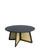 Add a touch of natural charm to your living space with our Shia Cane Round Black Coffee Table. This unique table features...