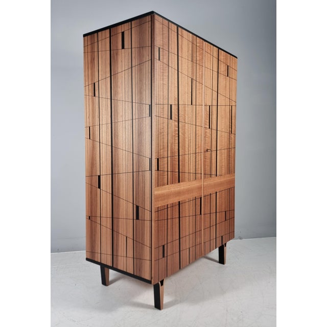 Vintage Wardrobe in Beech, 1970s For Sale - Image 6 of 14