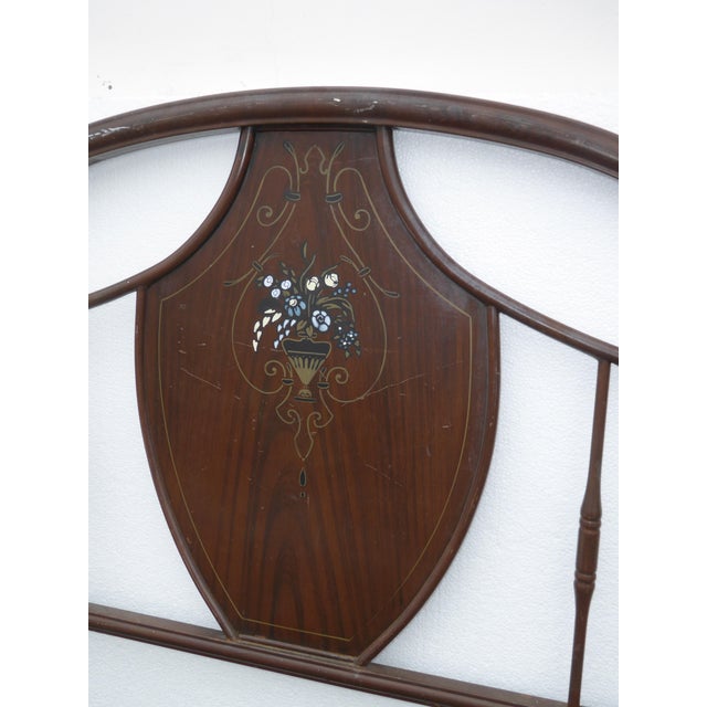 Vintage French Style Twin Headboard & Foot Board Chairish