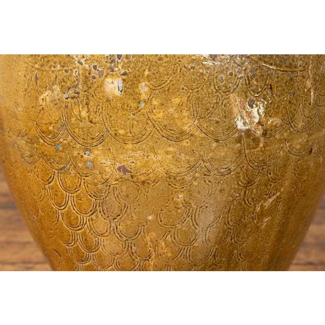 19th Century Ceramic Martaban Water Jar For Sale - Image 9 of 13