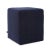 Contemporary Universal Cube Ottoman in Barbet Royal Navy For Sale - Image 3 of 5