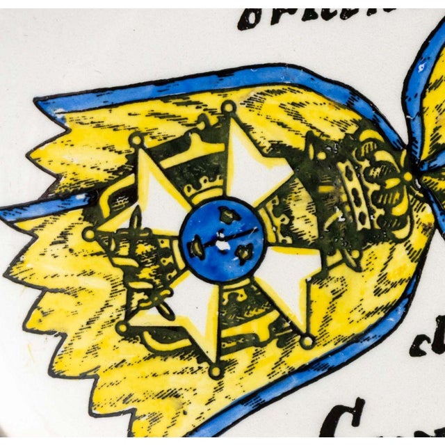 Mid 20th Century Fornasetti "Al Merito" Porcelain Coasters, 7 For Sale - Image 14 of 17