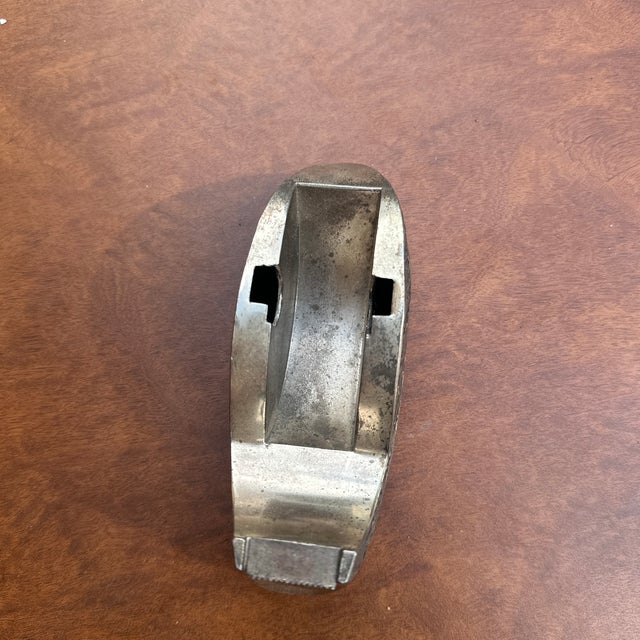 1970s Small Silver Etched Tape Dispenser With Floral Details For Sale - Image 10 of 10