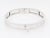 Van Cleef & Arpels Vca 18k White Gold Perlée Signature Bracelet, Medium Model For Sale - Image 14 of 15
