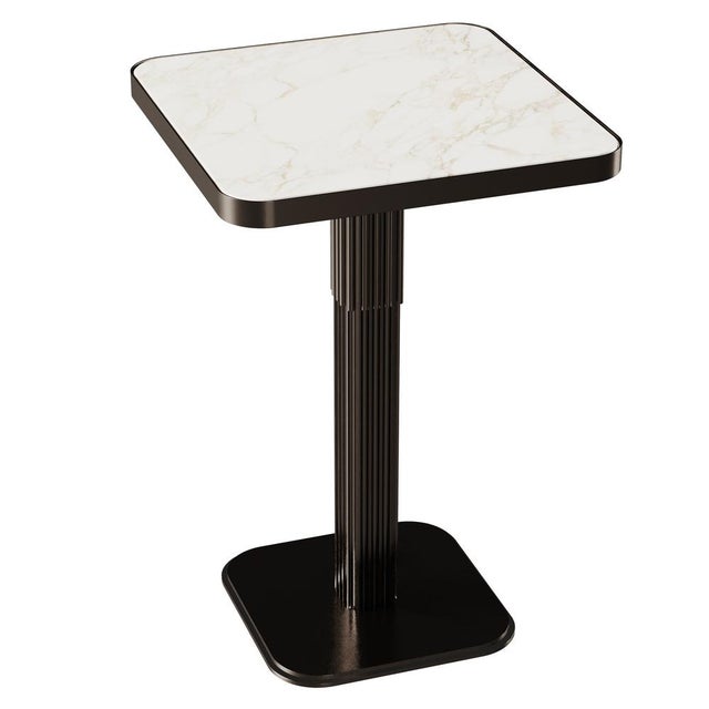 Copper Staten Bar Table by Porus Studio For Sale - Image 8 of 10