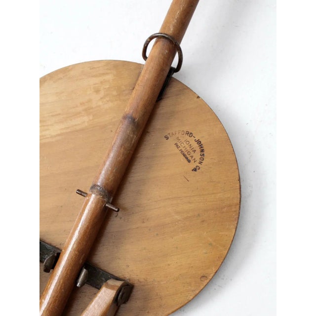 Vintage Stafford-Johnson Walking Stick Stool For Sale - Image 12 of 13