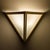 Triangle Glass Wall Light from Limburg, 1970s For Sale - Image 10 of 16
