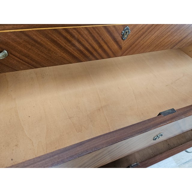 Vintage Chest of Drawers in Rosewood and Maple, 1980 For Sale - Image 14 of 18