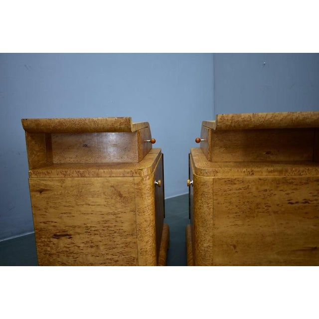 Art Deco Bedside Tables, Czechoslovakia, 1937, Set of 2 For Sale - Image 18 of 18