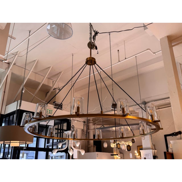 Modern Restoration Hardware Pauillac Chandelier For Sale - Image 3 of 12