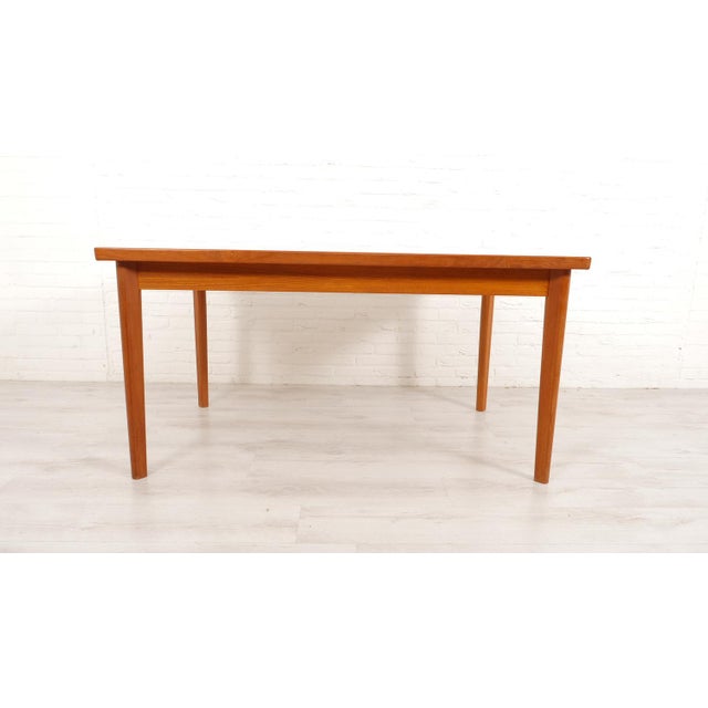 Vintage Extendable Teak Dining Table For Sale - Image 18 of 18