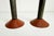 Late 20th Century Postmodern Memphis Milano Style Candle Holders, a Pair, Late 20th Century For Sale - Image 5 of 12
