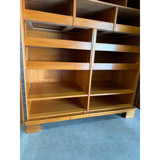Wood 1930s European Art Deco Burlwood Gentleman’s Chest Cabinet For Sale - Image 7 of 12