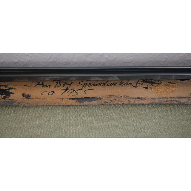 Günter Fischer, Spandau West Station in Berlin, 20th Century, Oil on Canvas, Framed For Sale - Image 9 of 10