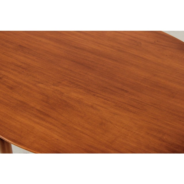 Eldred Wheeler Cherry Oval Occasional Table For Sale - Image 9 of 13