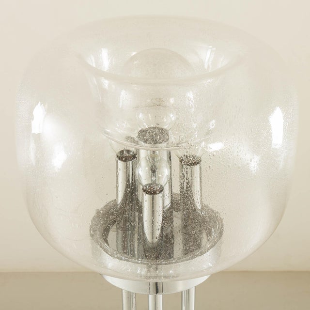 This floor lamp was made in the 1970s in Italy and most likely designed by Toni Zuccheri. It is a striking example of...