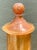 Vintage Murano Vietri Amber Glass Apothecary Jars - Pair For Sale In West Palm - Image 6 of 12