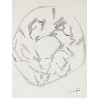 R. Curtis Vintage Plate Design Study Drawing For Sale