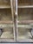 Rustic 1970s Distressed Wood Glass Front Display Cabinet For Sale - Image 3 of 6