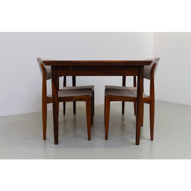 Danish Modern Rosewood Dining Chairs by H. W. Klein for Bramin, 1960s. Set of 4. Set of four Scandinavian Mid-Century...