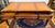 Traditional Ethan Allen Traditional Leather Top Writing Desk With Turned Legs For Sale - Image 3 of 10
