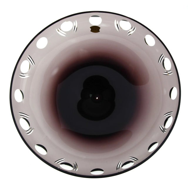 Crystal Coupe Cut to Clear by P Dias for Val Saint Lambert For Sale - Image 15 of 18