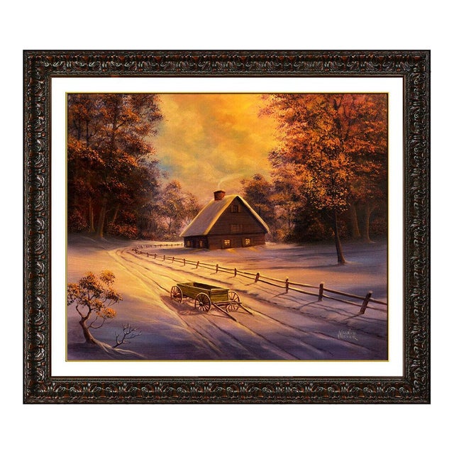 Mid 20th Century Glistening Snow, Maurice Meyer For Sale