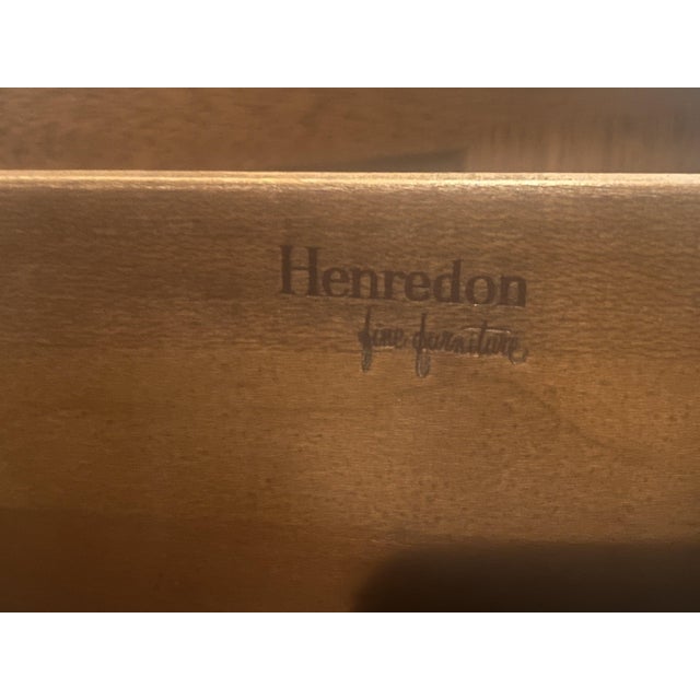 Henredon Credenza With Marble Top – Mid-Century Modern For Sale - Image 12 of 12