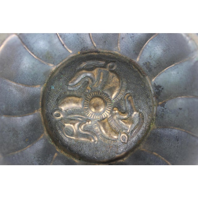 Copper Vintage Copper Wall Plate For Sale - Image 8 of 8
