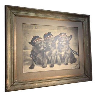 Lillian Cheviot, Scots Tried & True, 1917, Paper, Framed For Sale