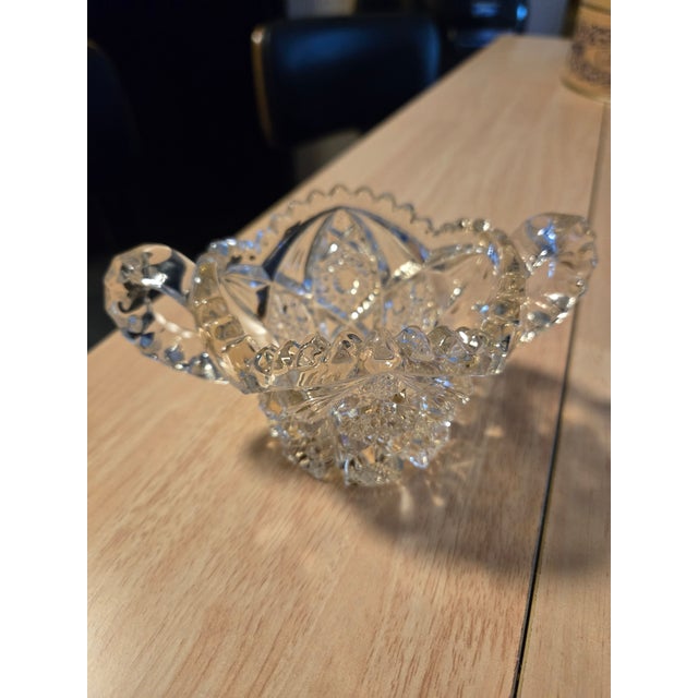 1900 - 1909 Early American Cut Crystal For Sale - Image 5 of 7